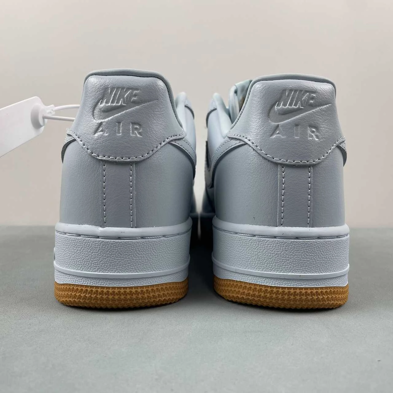 Foot Grace Air Force 1 07 Low Glacier Blue Gum Yellow Metallic Gold HF4933-400