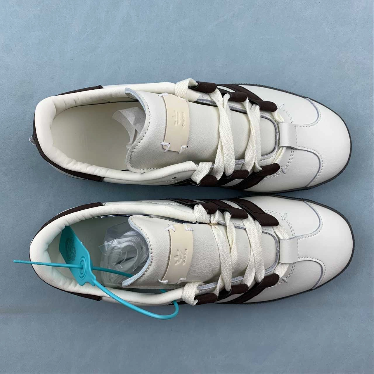 Eco Friendly Relax Vibes Adidas Gazelle Foot Industry Leather White Brown IG1895