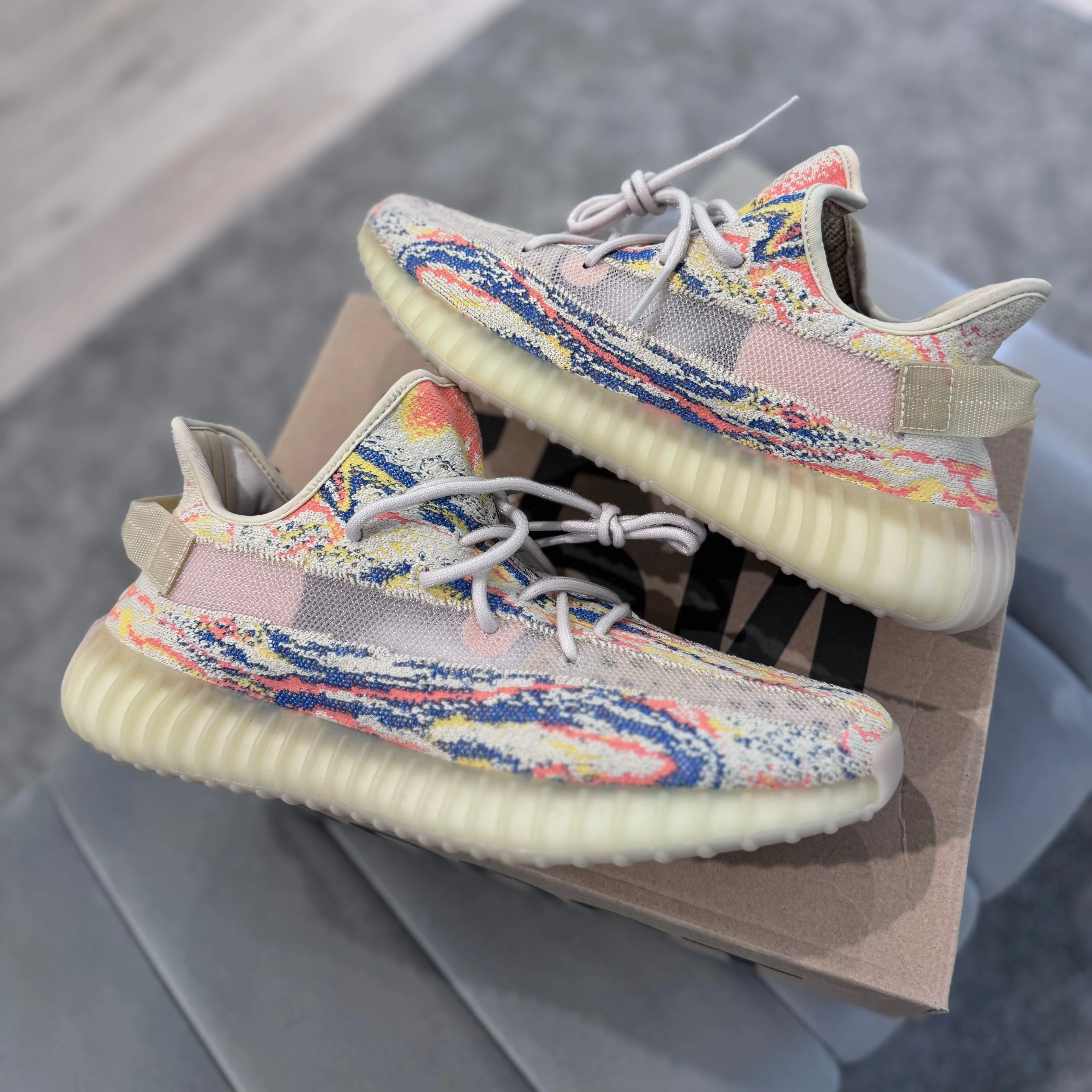 YEEZY 350 V2 'MX OAT' Celebrate Walk