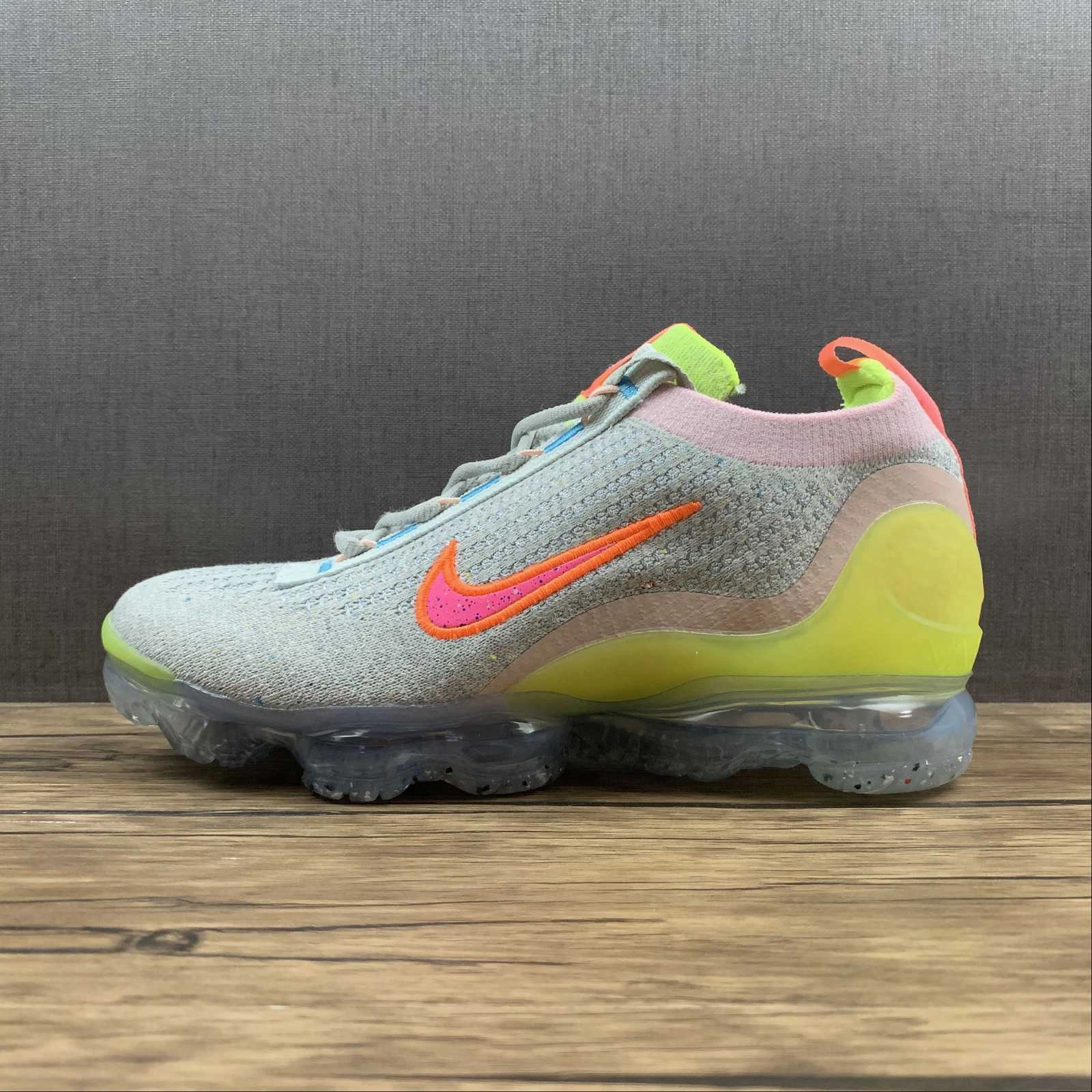 Street Classic Air VaporMax 2021 FK Grey Pink Fluorescent Green DH4088-002