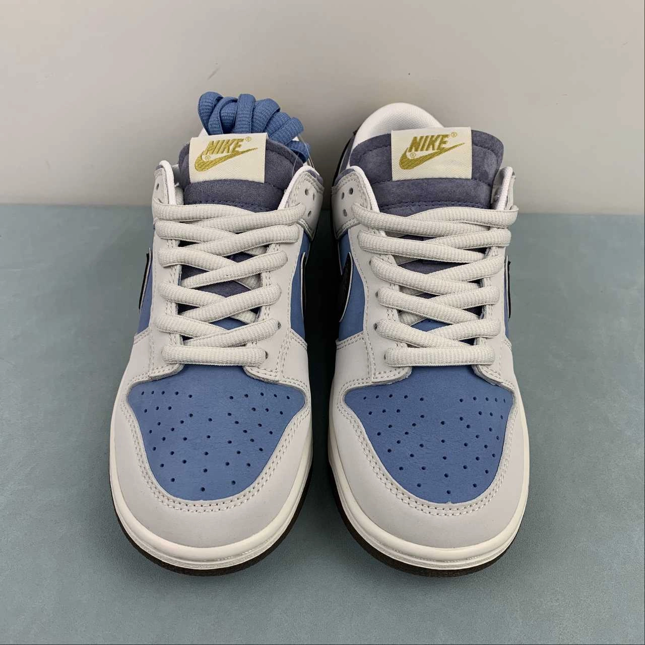 Cushion Footbed Cushioned Walk SB Dunk Low Word Cup Brown Blue Metallic Gold AT2022-688