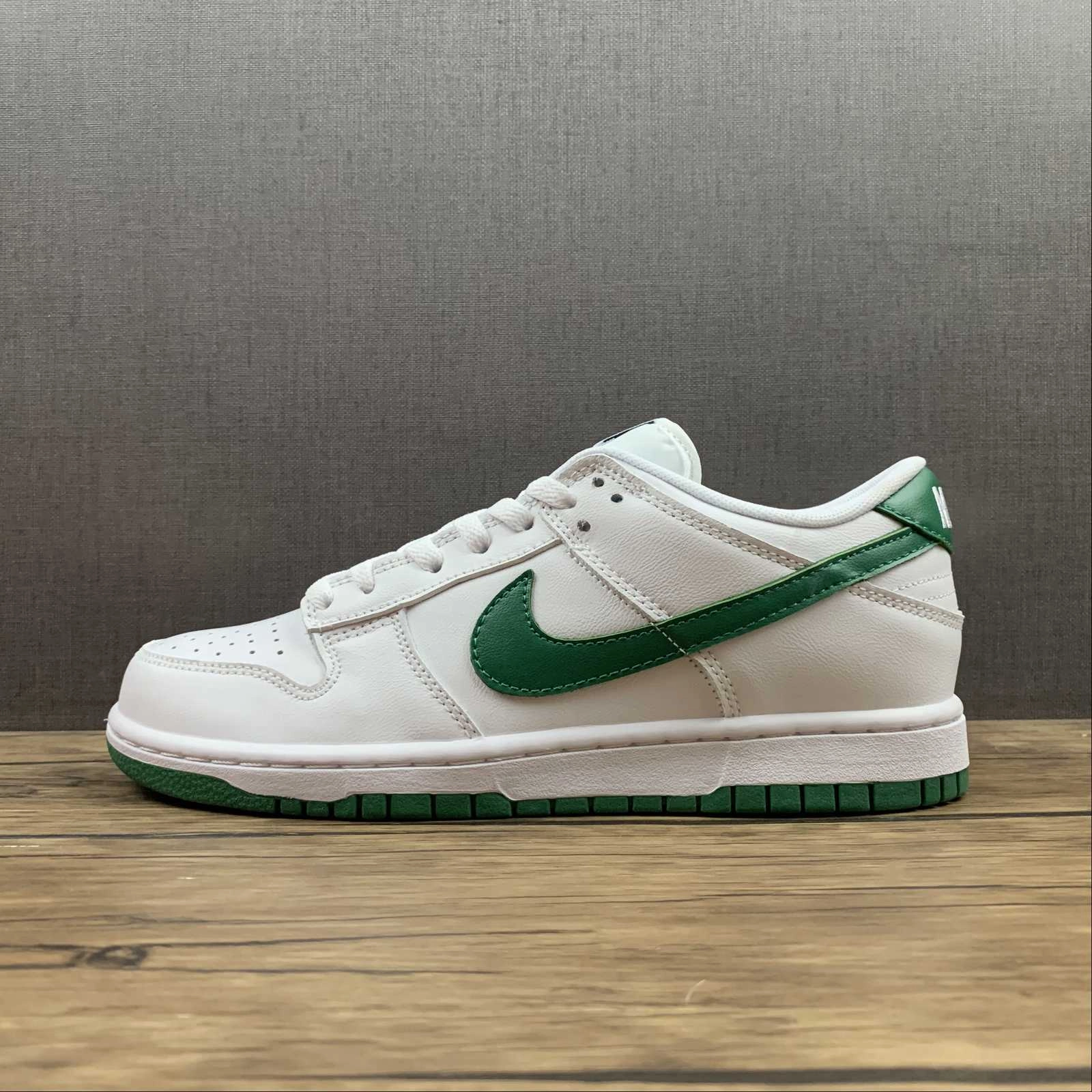 SB Dunk Low Summit White Green DD1503-112 Ultra-soft traction Low Support