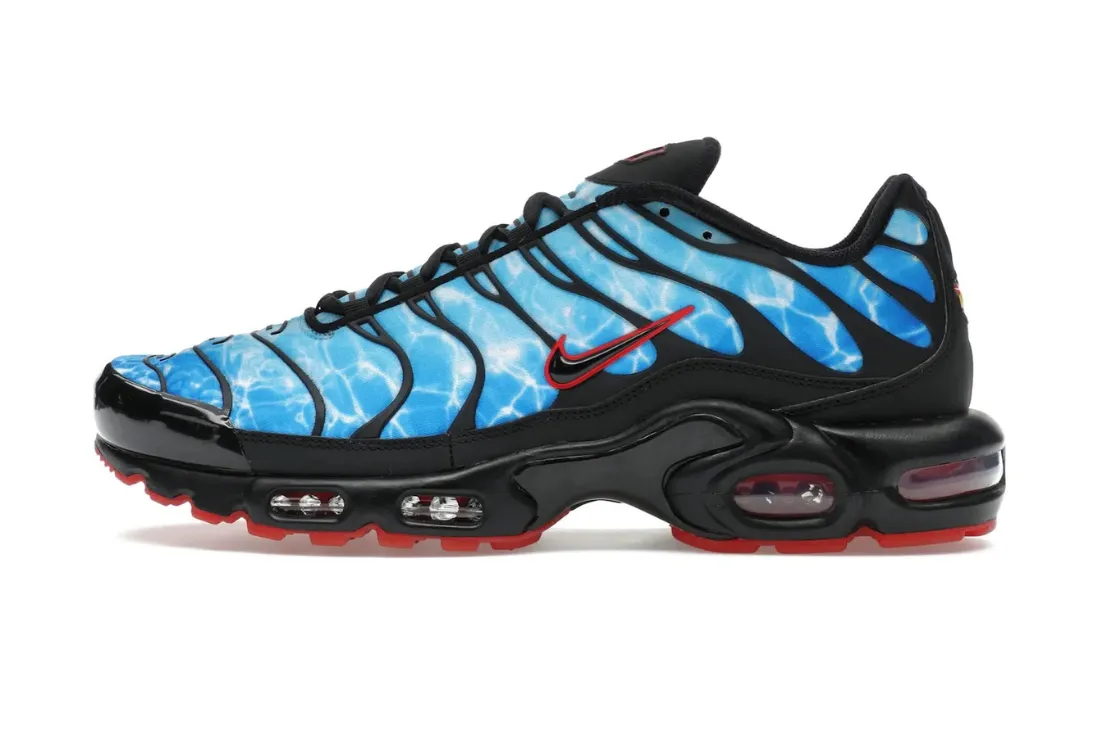 Easy - entry leather - upper shoes Nike Air Max Plus Shark Attack