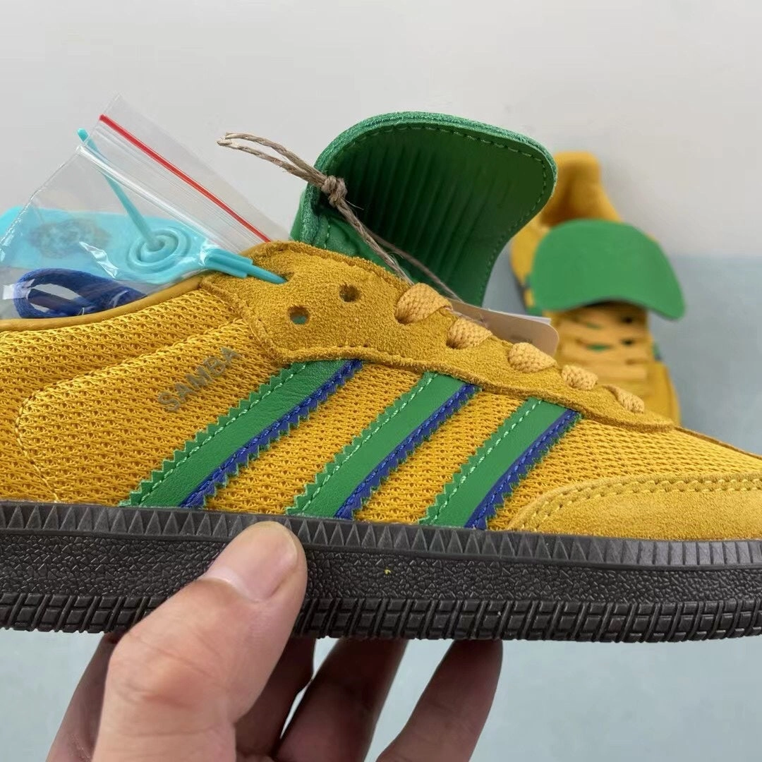 Sun Hike Creek Walk Adidas Samba OG Yellow Green Blue Gum IE9165