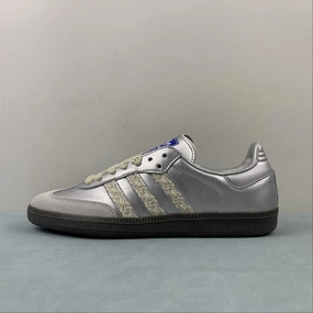 Air Touch Weekend Escape Adidas SAMBA OG Metallic Silver White B75806