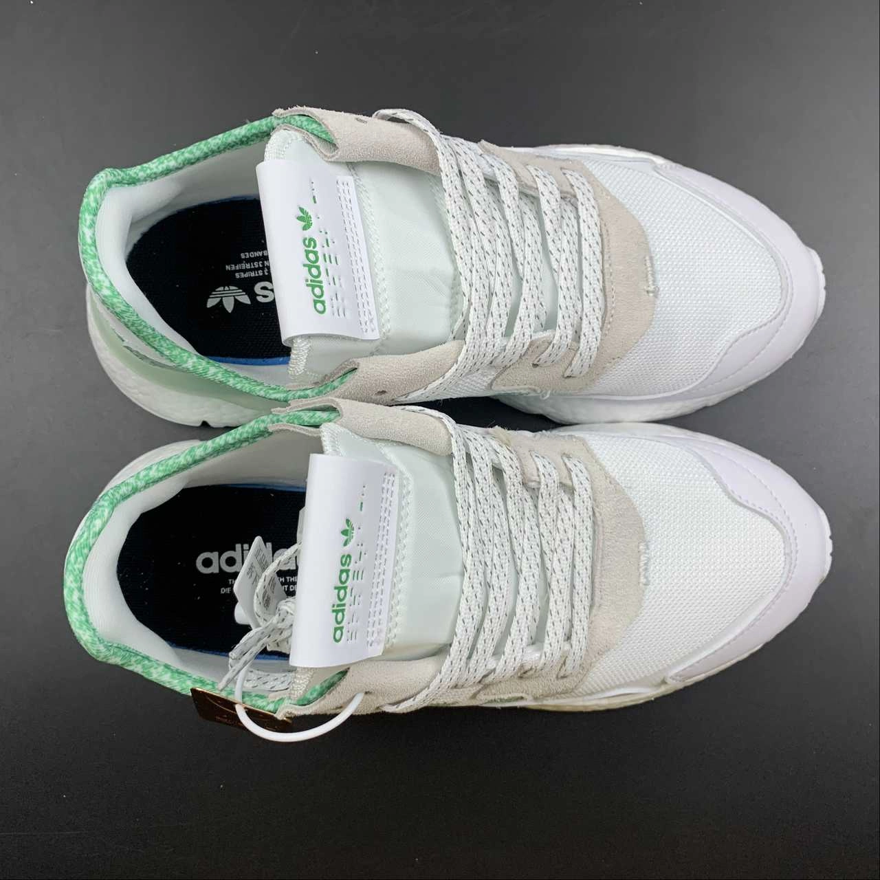 country shoes Adidas Nite Jogger White Green FW6715
