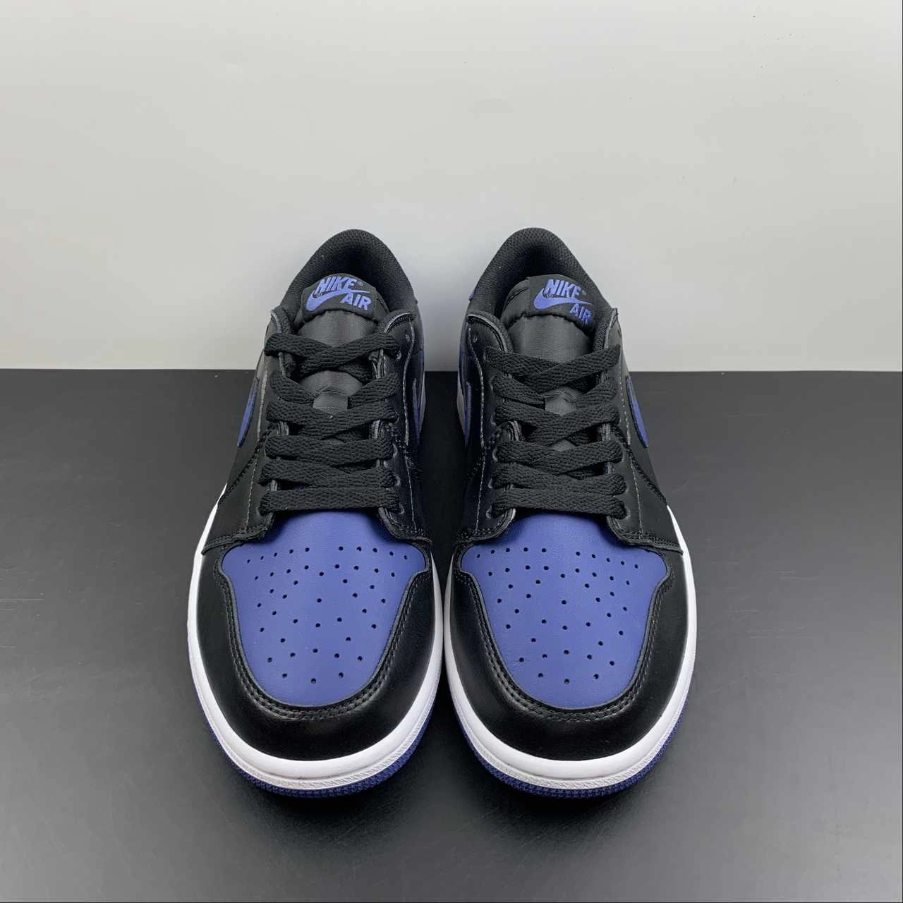 Air Jordan 1 Retro Low OG Black Mystic Navy-White CZ0790-041 Maximum arch Sneaker Socks