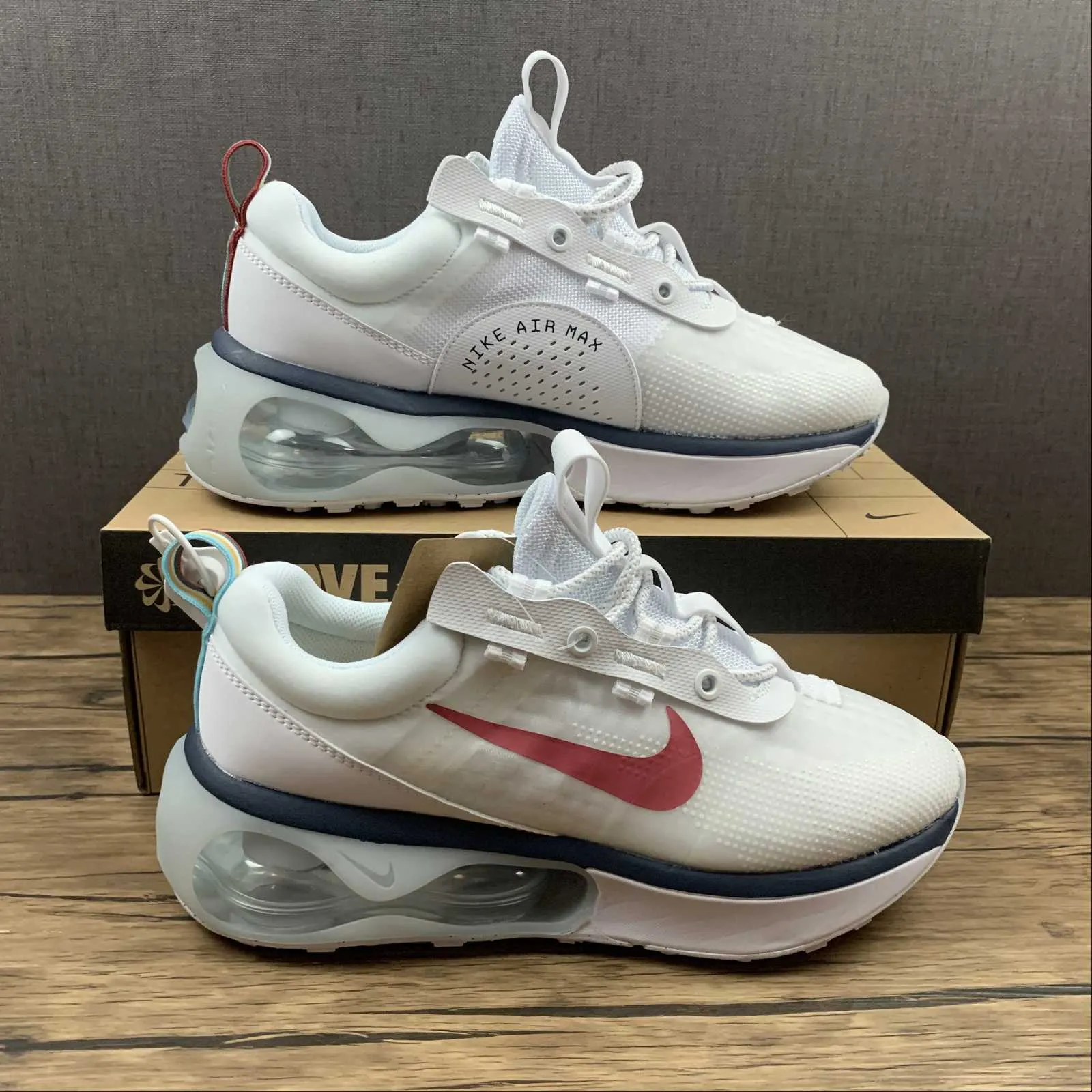 Hydrodynamic pastel - colors Air Max 2021 White Navy Red DC9478-100