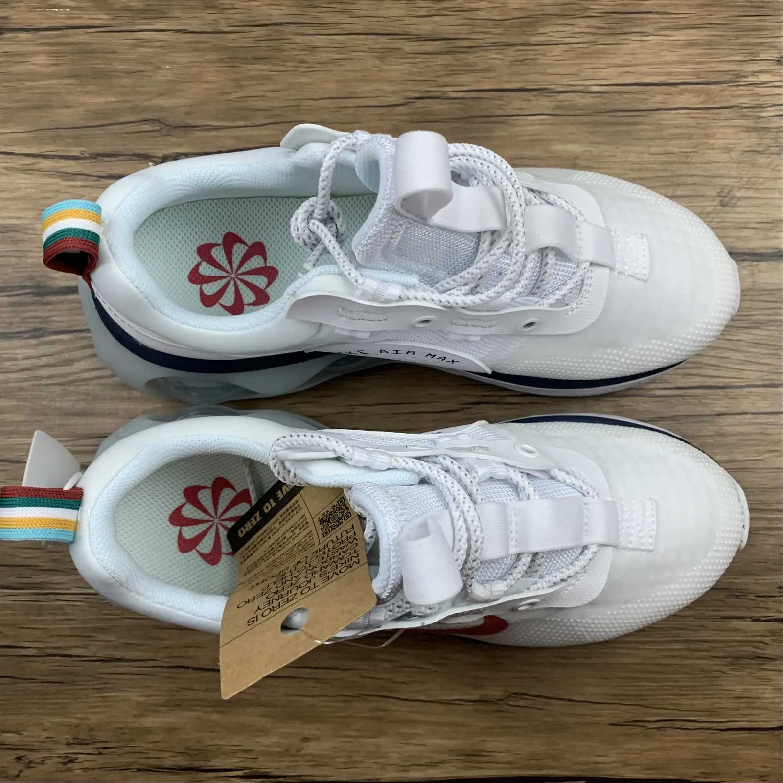 Walk Comfort Air Max 2021 White Navy Red DC9478-100