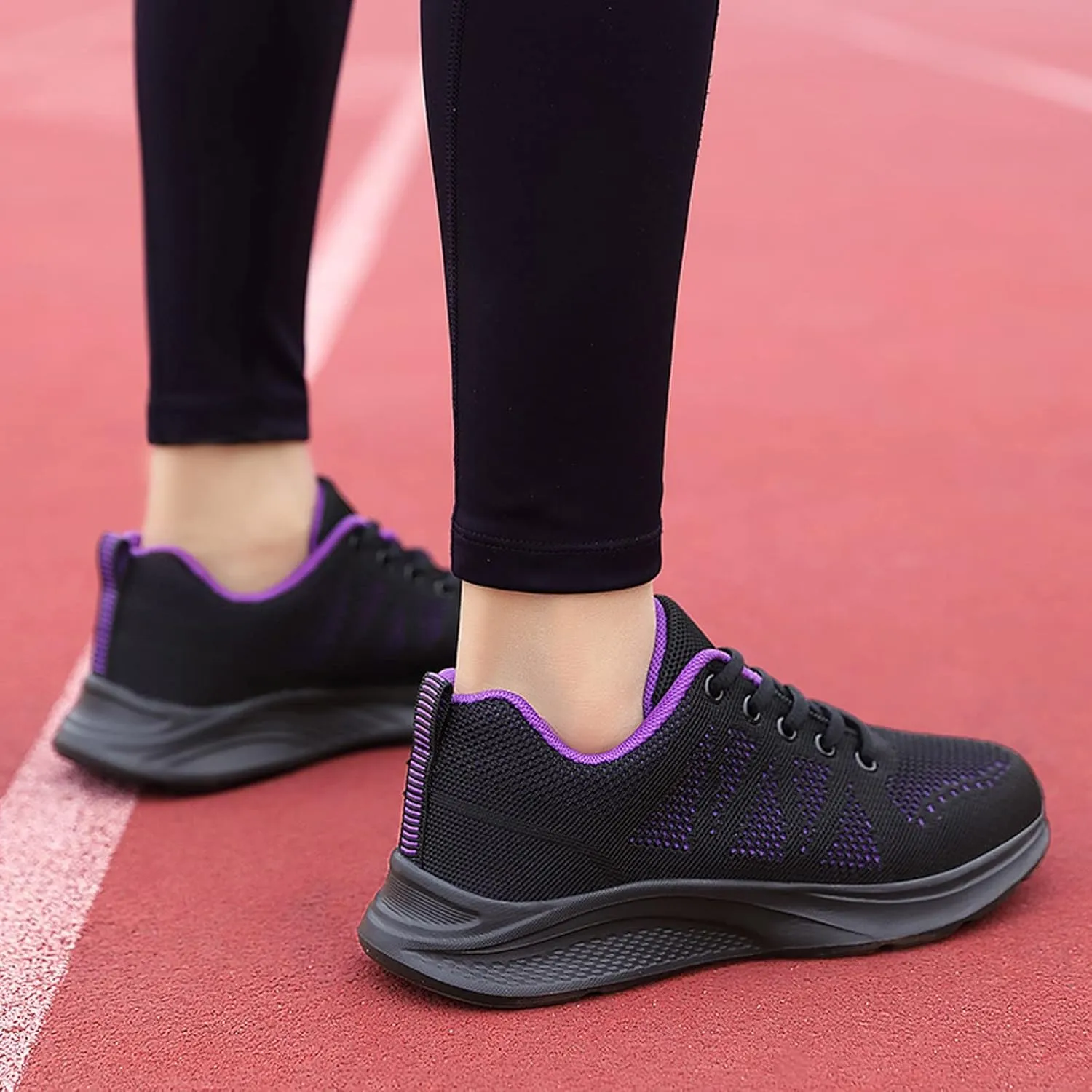 Sneakers for Women Running Shoes Casual Breathable Walking Shoes Lightweight Non Slip Comfortable Tennis Shoes