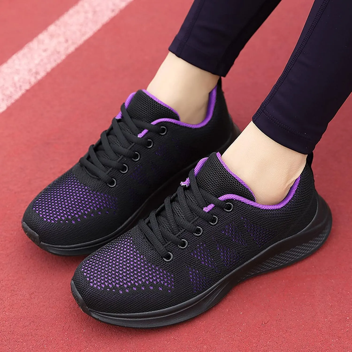 Sneakers for Women Running Shoes Casual Breathable Walking Shoes Lightweight Non Slip Comfortable Tennis Shoes