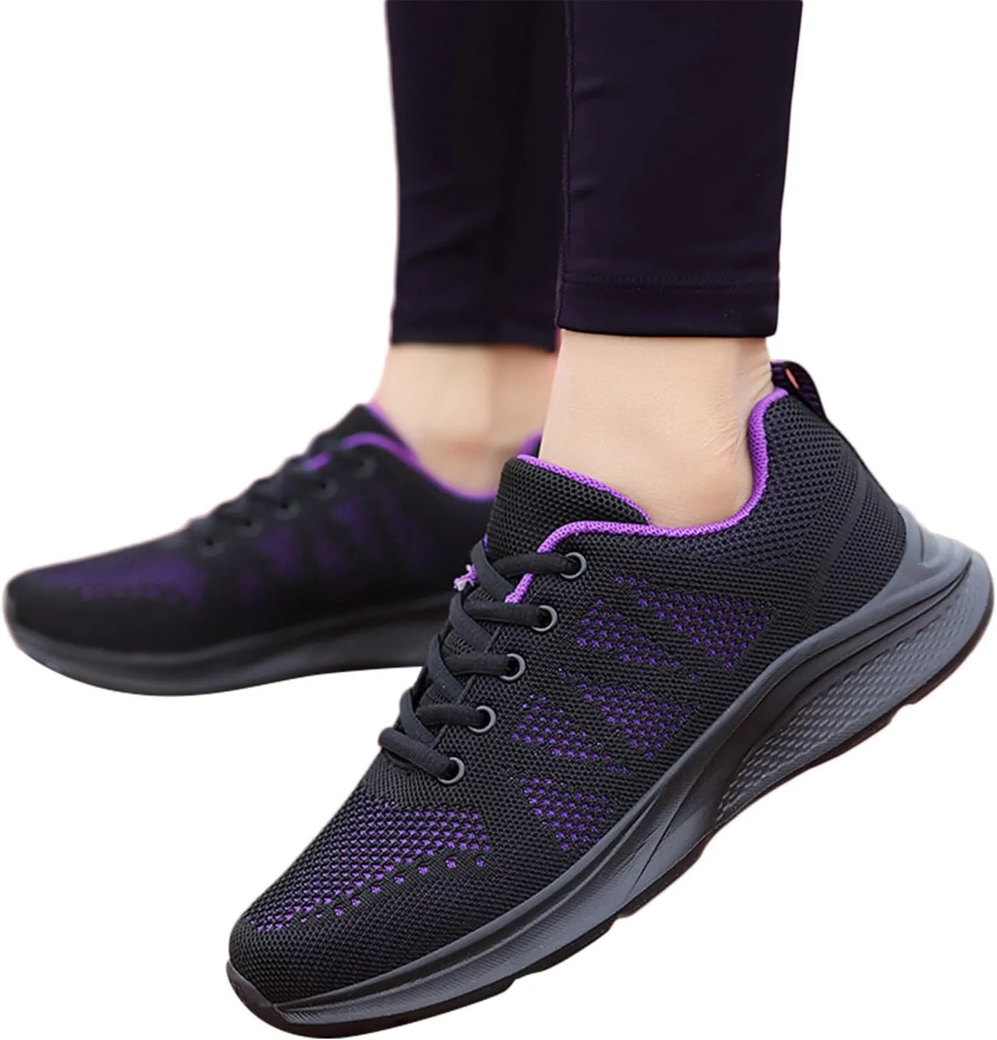 Sneakers for Women Running Shoes Casual Breathable Walking Shoes Lightweight Non Slip Comfortable Tennis Shoes
