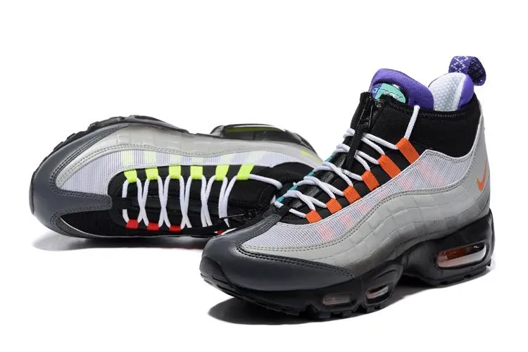 Air Max 95 Sneakerboot What the Grey Green 806809-078 asphalt running footwear