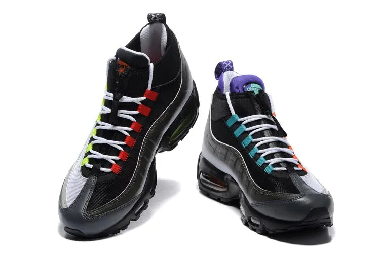 Air Max 95 Sneakerboot What the Grey Green 806809-078 action - themed running wear responsive - sole - technology shoes