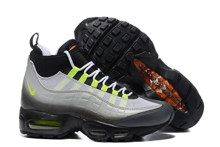 ankle sock Kinetic - powered Air Max 95 Sneakerboot What the Grey Green 806809-078
