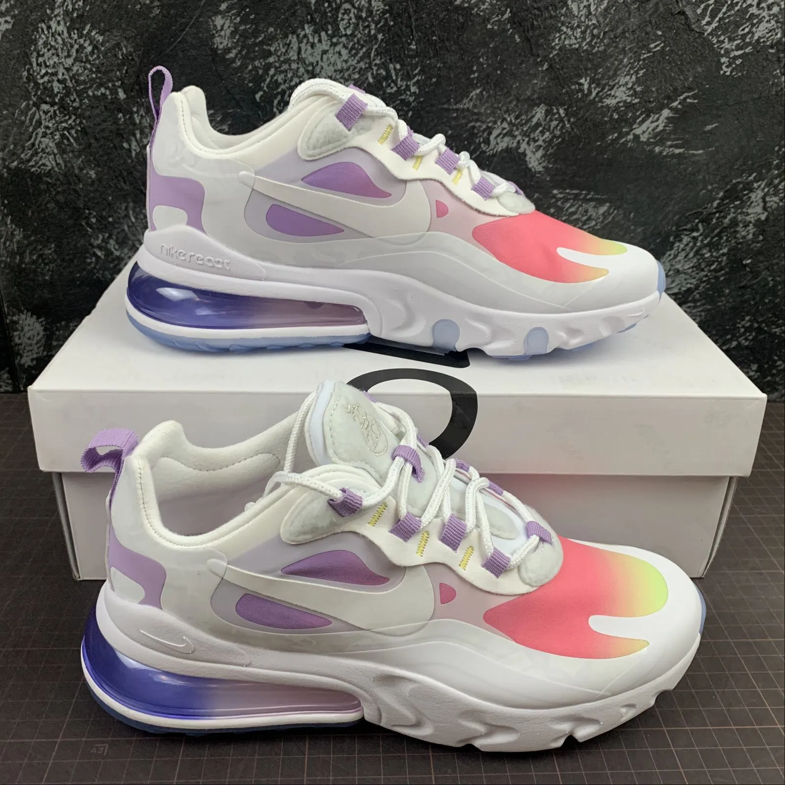 PU material running for weight loss Air Max 270 React Chinese New Year CU2995-911