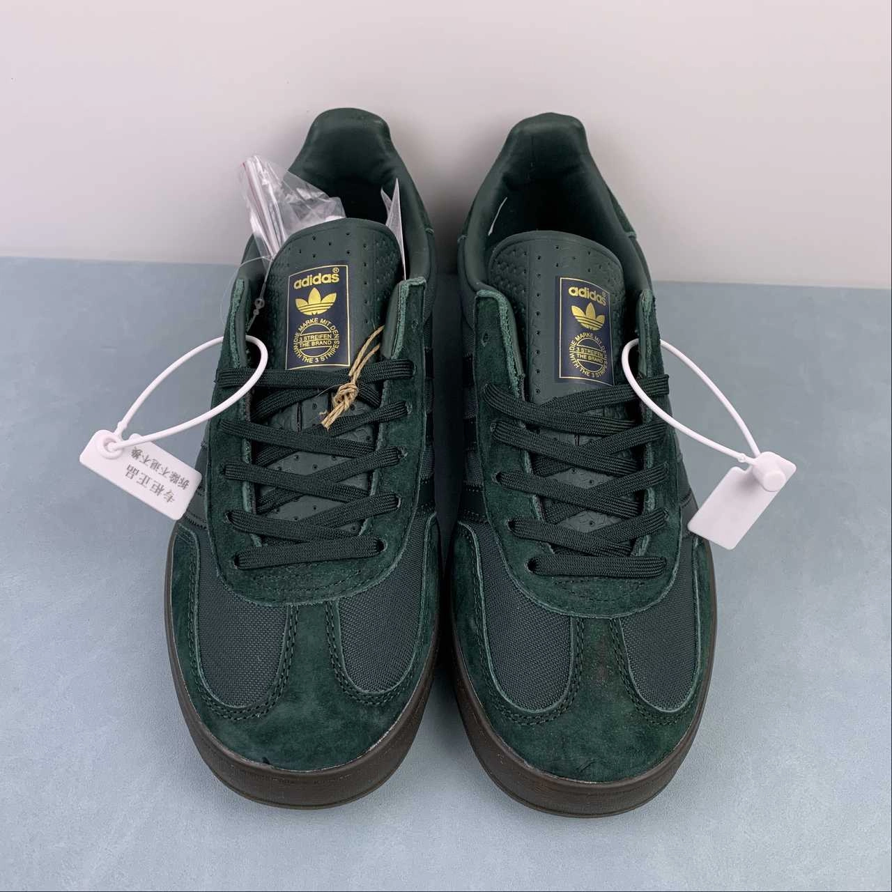 Adidas Gazelle Indoor Shadow Green Gum H06272 Style Daily