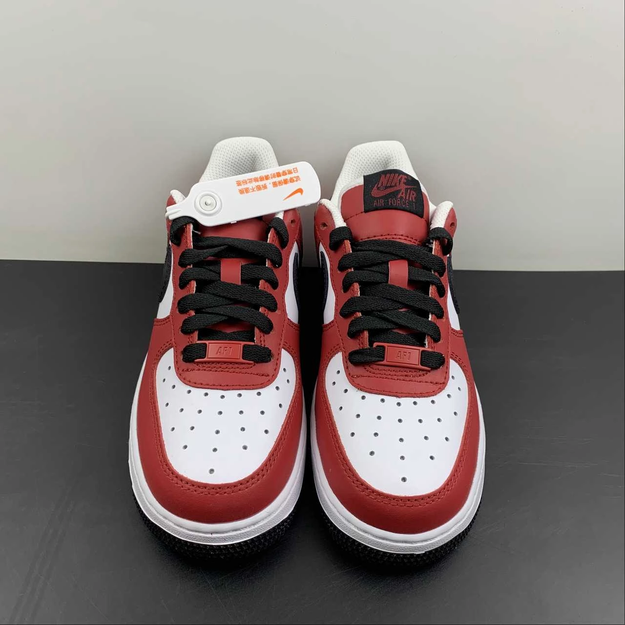 Air Force 1 Low Team Red White Black FD0300-600 Breathable Linings Breathe Flow