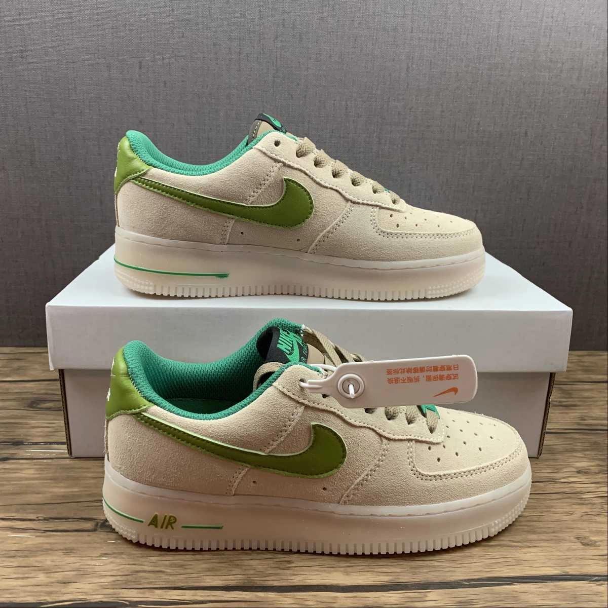 Air Force 1 Low Brown Green CV1755 100 Comfort Technology