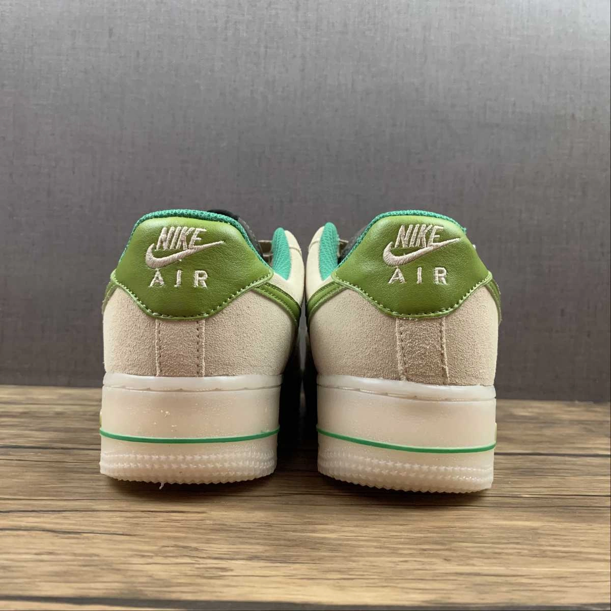 Anytime Fit Quick On Air Force 1 Low Brown Green CV1755 100
