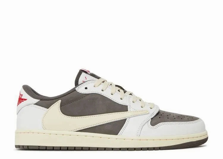 Leather Cool Versatile Upper Air Jordan 1 Low Reverse Mocha