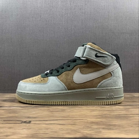 Easy Travel Earth Tone Air Force 1 07 Mid Dark Grey Green Brown Reflective Silver CQ5059-103