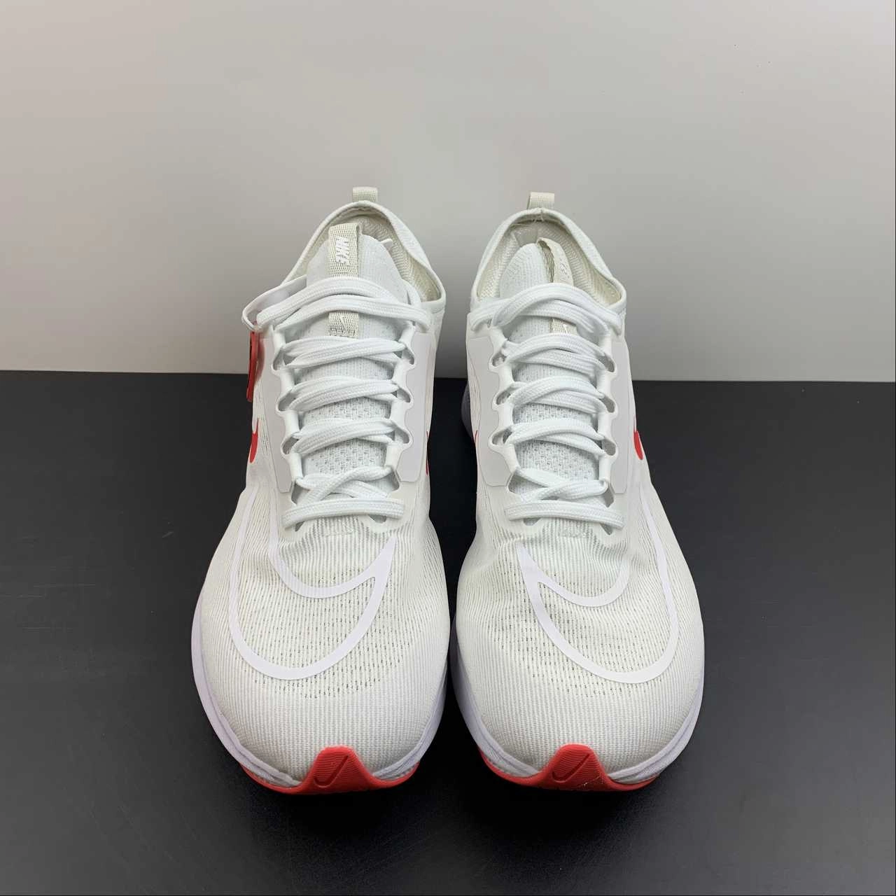 Zoom Fly 4 White Red CT2392-006 Stability Base Insole Layer