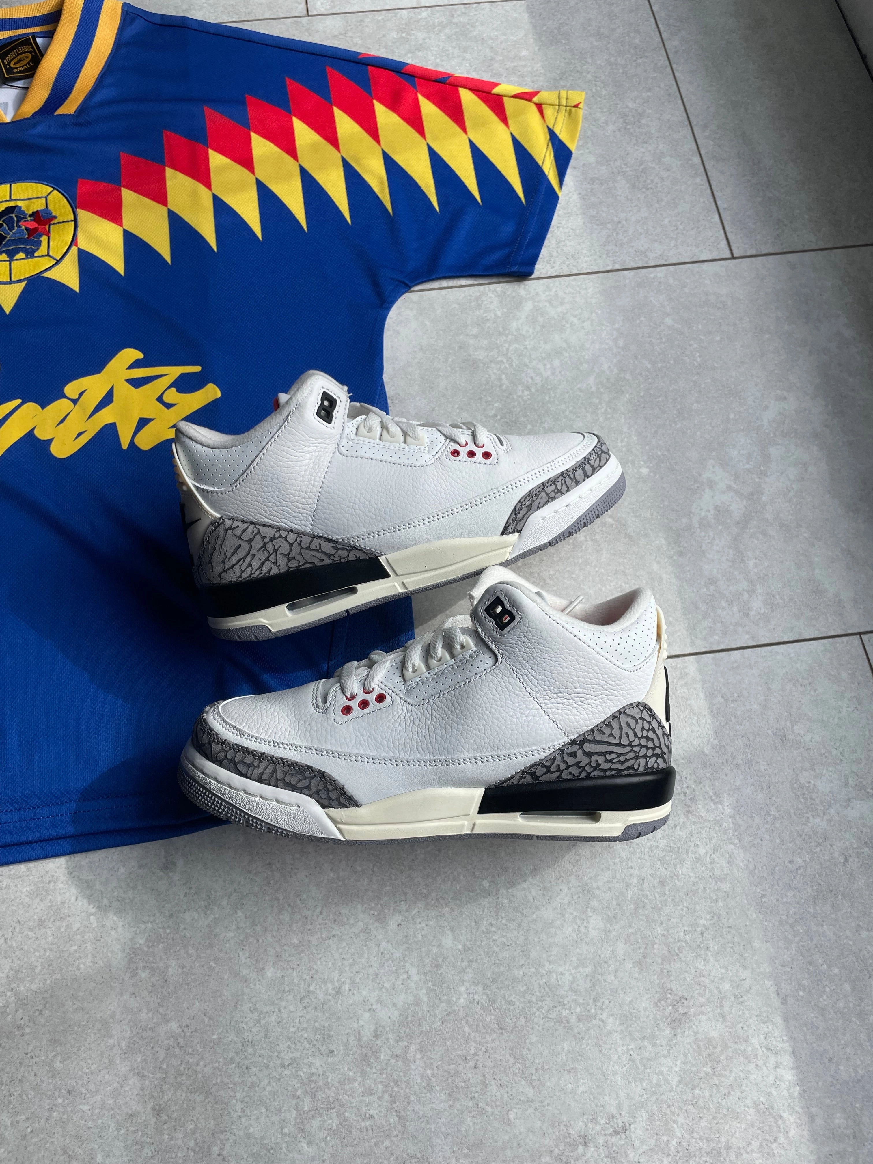 Nike Air Jordan 3 Retro White Cement Reimagined All Round Use