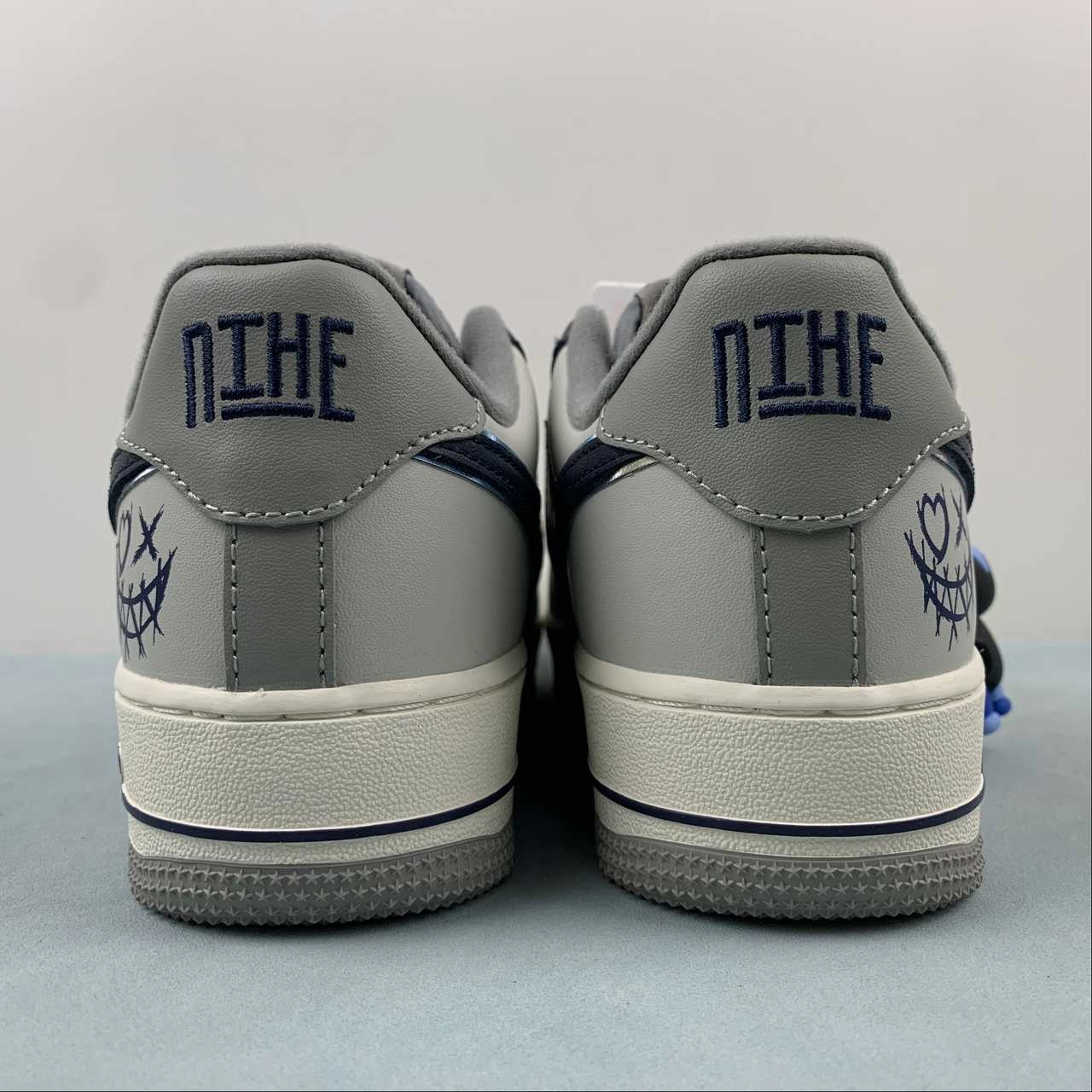 Pace Friendly Air Force 1 07 Low Joker Gray Dark Blue XL2312-222