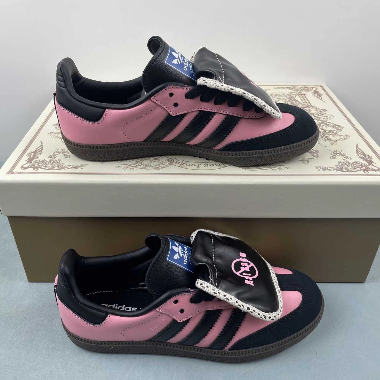 Performance Fit Bright Hike Adidas SAMBA OG Pink Black B75807