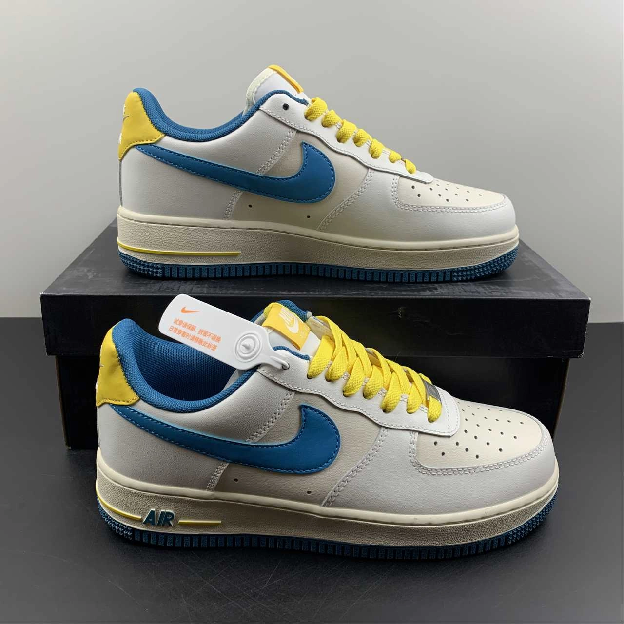 Stable Stride Travel Mood Air Force 1 07 LV8 2 White Blue CW3388-203