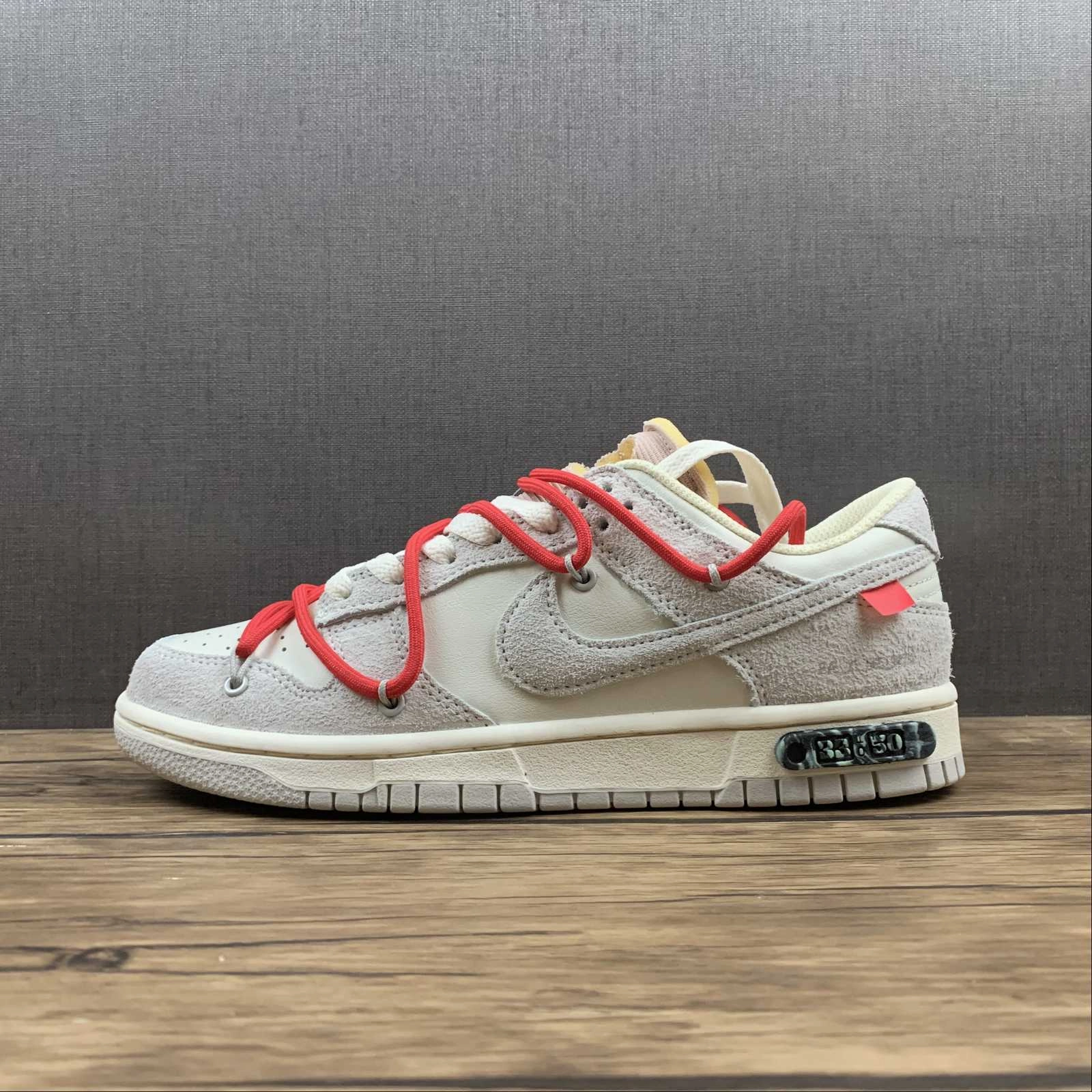 Dunk Low X Off-White 'Lote 33 de 50' DJ0950 118 Precision Bonded Overlays