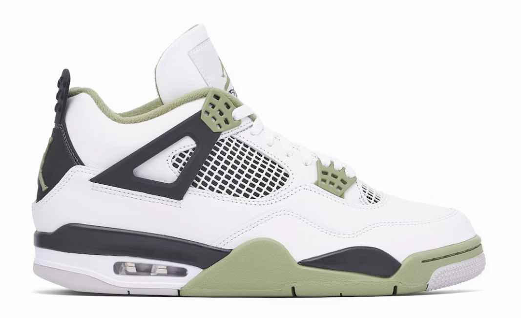 Tensile Fiber Upper Tactile Responsiveness JORDAN 4 SEAFOAM