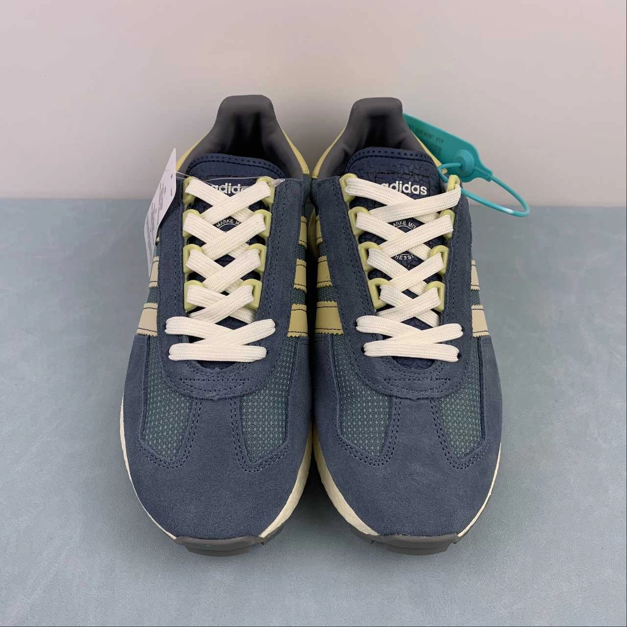 Adidas Retropy E5 Blue Dawn White Grey Five HQ6460 mesh upper shoes Narrow Fit