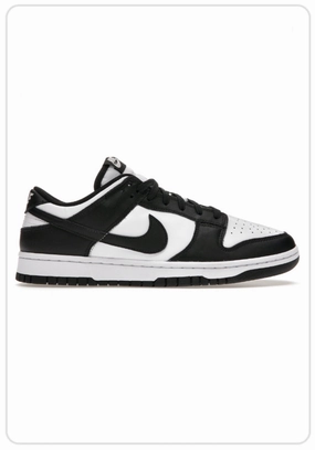 Natural Stride Vibrant breathability Nike Dunk Low Panda