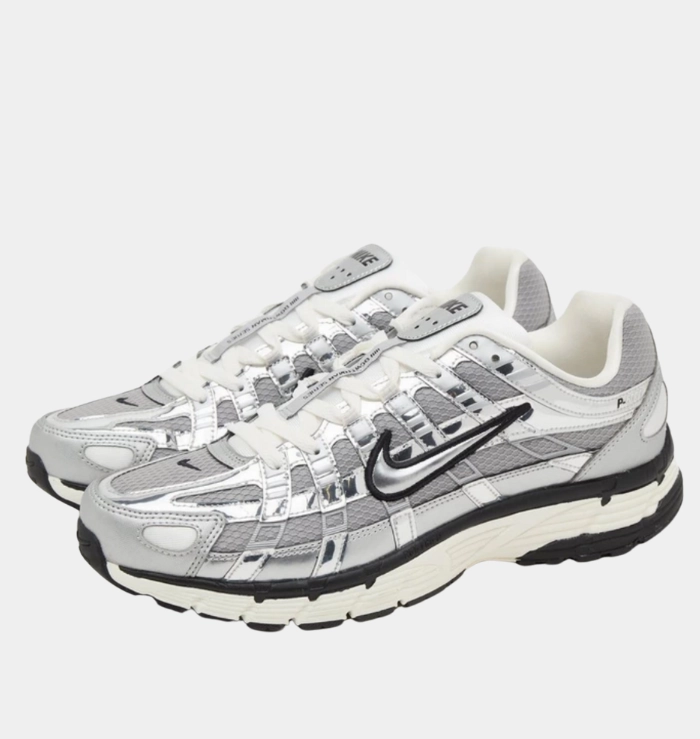 Lightweight Comfort Nike P-6000 Metallic Silver