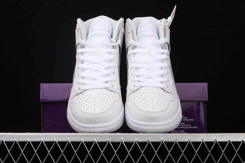 windproof SB Dunk High Pro White Grey