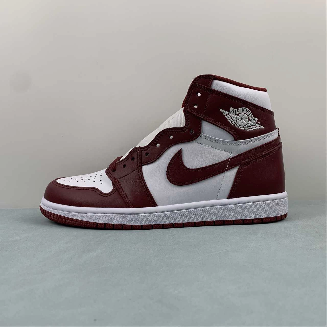 Pronation control Dynamic Arch Cushion Air Jordan 1 Retro High OG White Team Red DZ5485-160