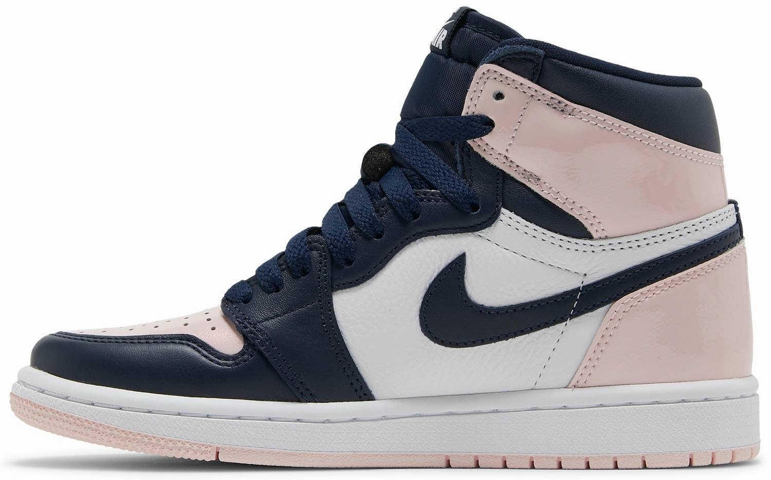 Nike Jordan 1 High Atmosphere/Bubble Gum W Split Toe Flex Zone