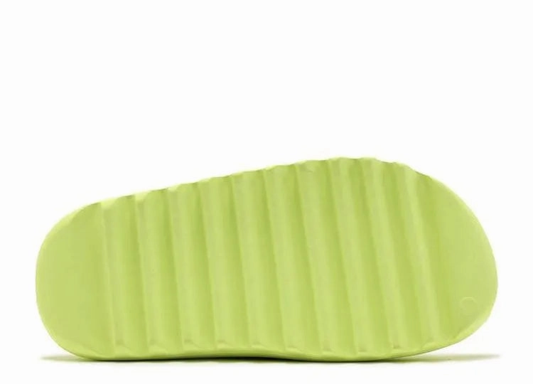 Yeezy Slide Green Glow Slip Walk Chill Travel Footwear