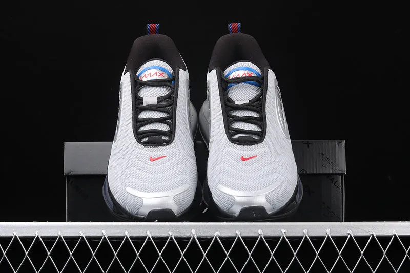 Secure Closure Air Max 720 Metallic Silver Red Blue AO2924-019