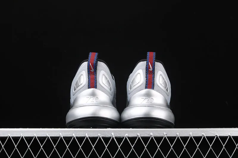 Air Max 720 Metallic Silver Red Blue AO2924-019 surfing shoes