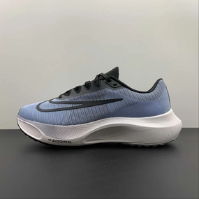 Midsoles offer consistent energy return during training Moisture   Wicking Zoom Fly 5 Cobalt Bliss White Ashen Slate DM8968-401