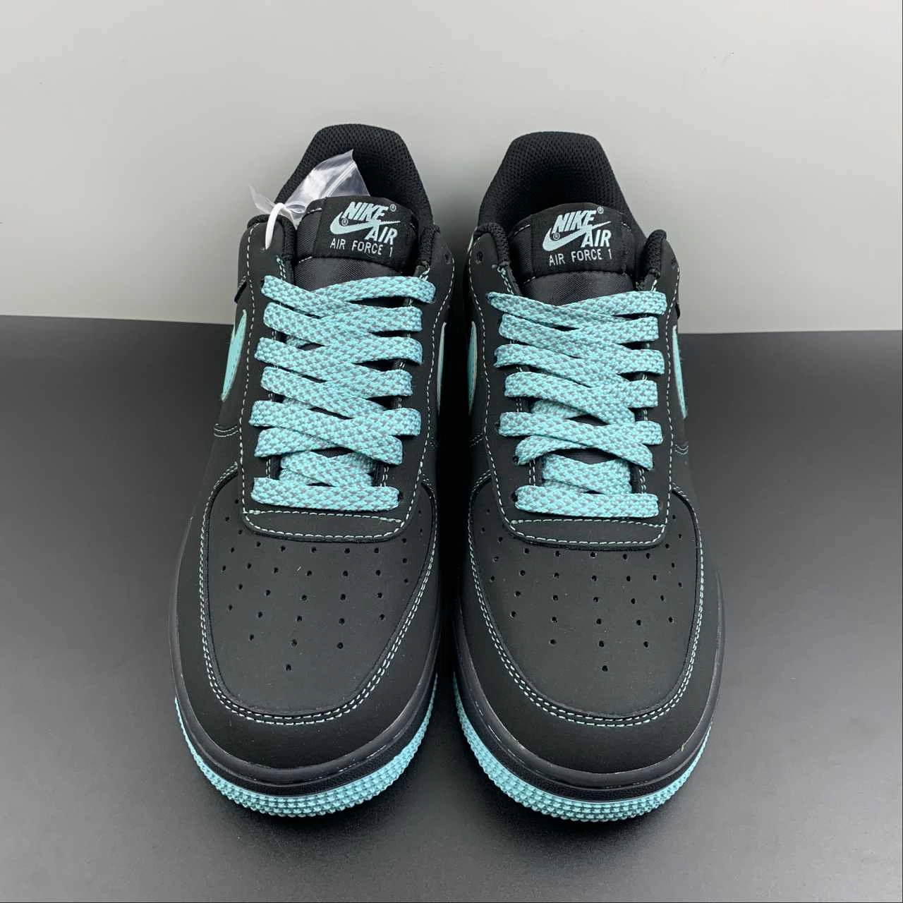 Leaf Jog Weekend Fun Air Force 1 07 Low Black Tiffany Bue DH5696-226