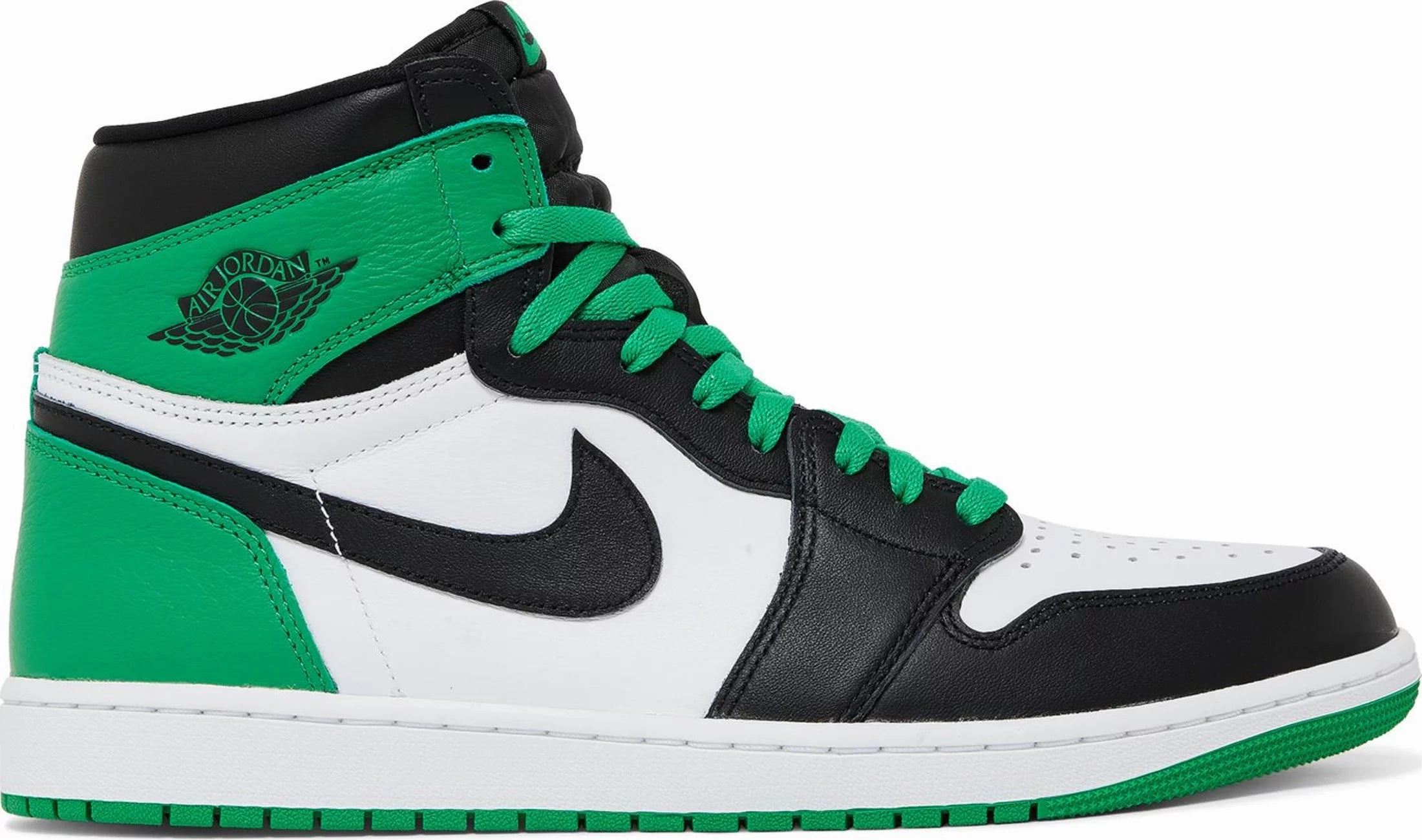 Nike Jordan 1 High Lucky Green Versatile Silhouette