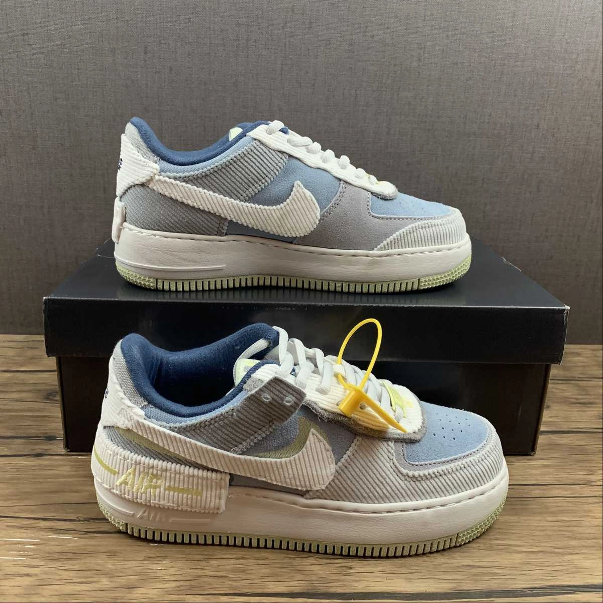 Air Force 1 Shadow On The Bright Side DQ5075-411 Race Walk Bounce Hike