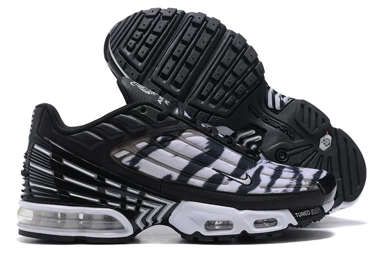 Air Max Plus 3 Black White Tiger Grey HM0992-200 Air Zoom bmx shoes