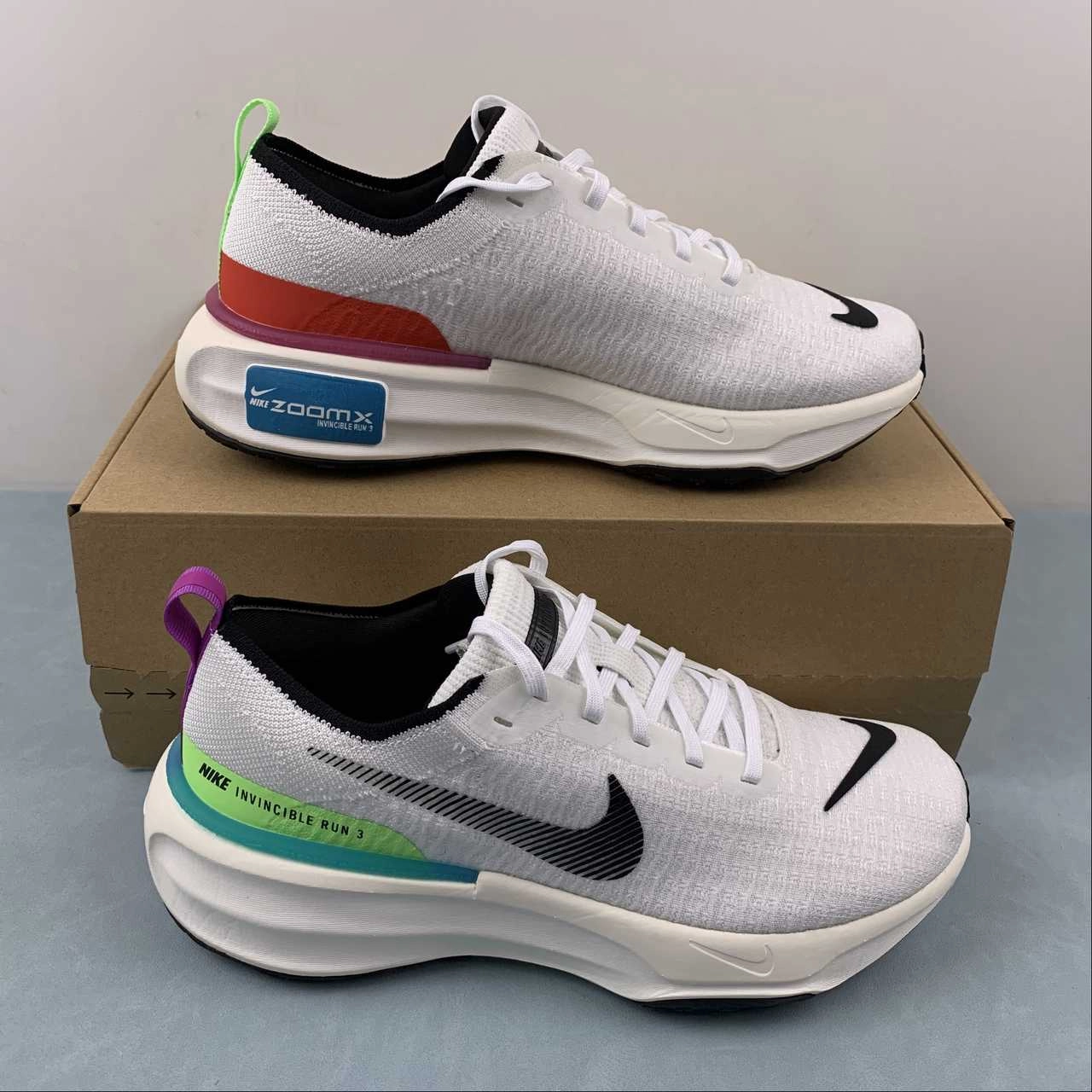 Impact Comfort ZoomX Invincible Run FK 3 SE White Black Picante Red Lime Blast FJ1046-100