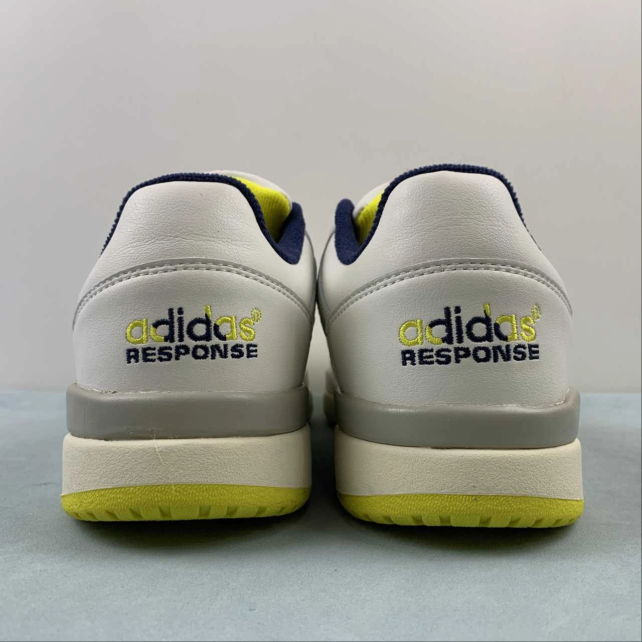 Adidas Torsion Response Low Cloud White Night Indigo Crystal White ID6878 half - marathon - specific shoes medial - support shoes