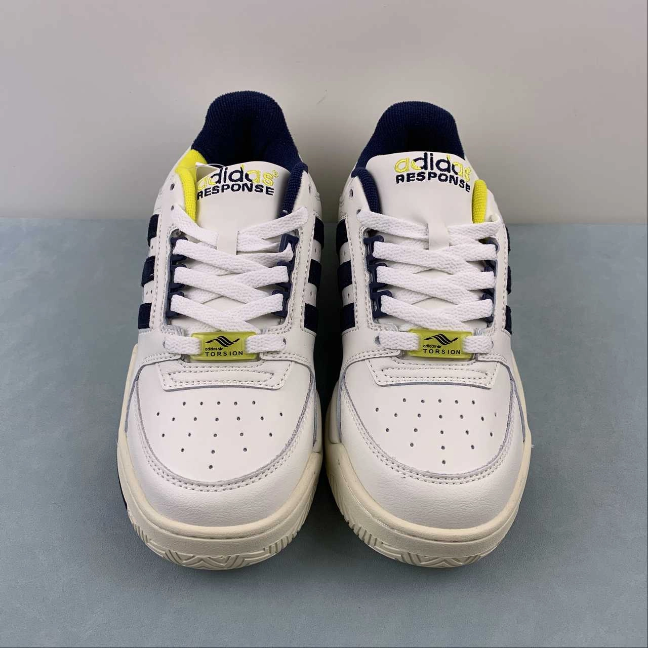 StretchMesh spring - fitting Adidas Torsion Response Low Cloud White Night Indigo Crystal White ID6878